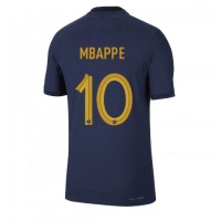 Echipament fotbal Franţa Kylian Mbappe #10 Tricou Acasa Mondial 2022 maneca scurta